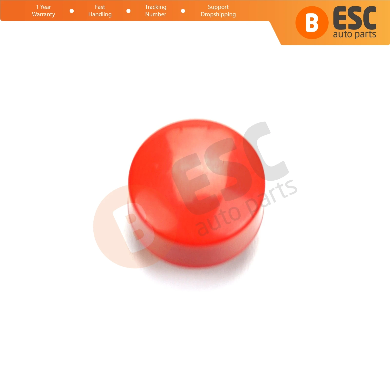 

EDP1199 Parking Hand Brake Push Switch Plastic Button Cover RED 98062965ZD for Citroen C3 C-Elysee C4 Cactus Peugeot 207 208 301