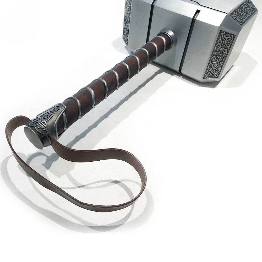 Hot Sale High Quality 1:1 Real Size Pure Metal Made Thor Hammer