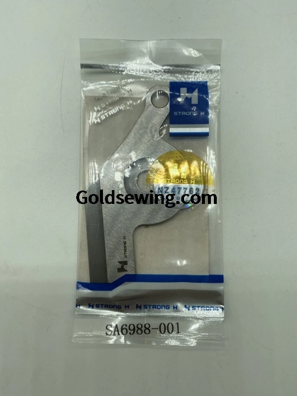 SA6989-001 SA6988-001 Strong H Blade Moving Fixed Knife for Brother 9820-02 Rh-9820-02 Keyhole Round Head Buttonholing Machine