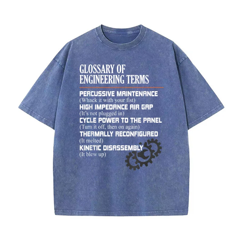 Glosarium Istilah Teknik Kaus Definisi Insinyur Lucu Kaus Pria Pakaian Pria Lengan Pendek Fashion