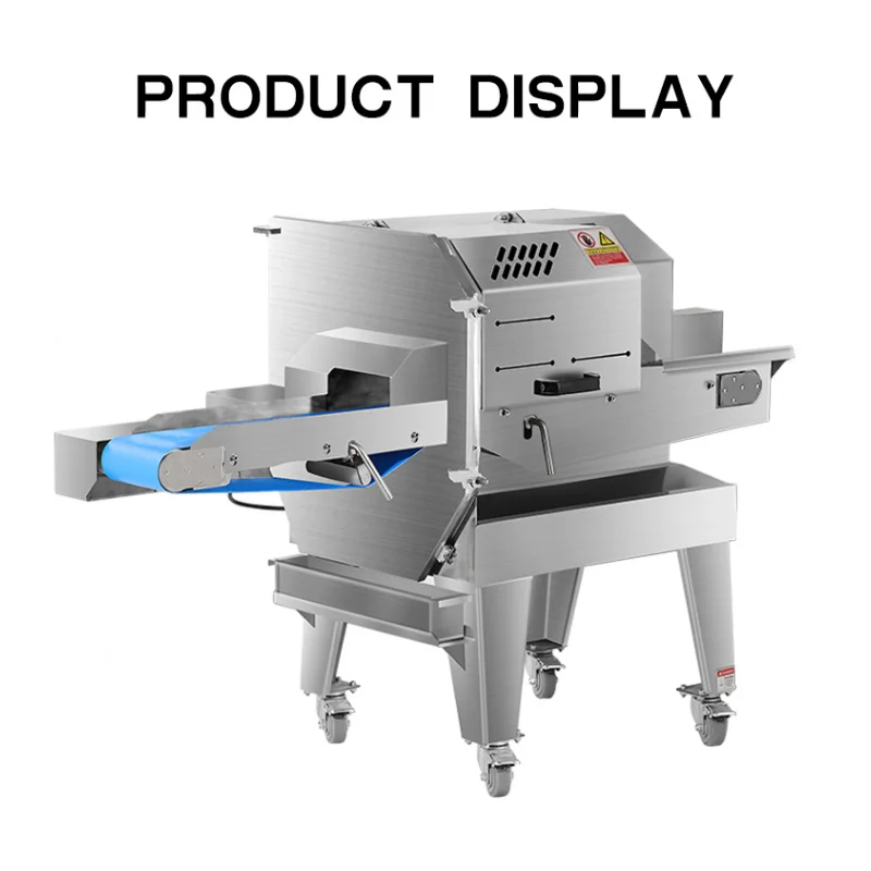 Roestvrij staal Quick Meet Cutter Machine Vleessnijmachine