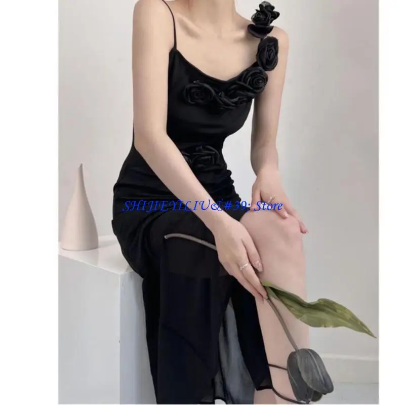E21F Camellia Brooch Jewelry Accessories Camellia Clothing Decorative Breast Flower