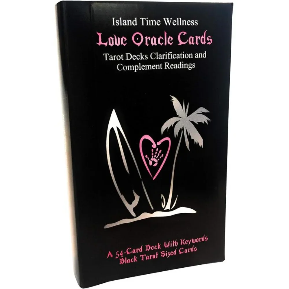 Island Time Wellness Love Oracle Cards Tarot Deck Clarification and Complement Readings A 54 Card Deck