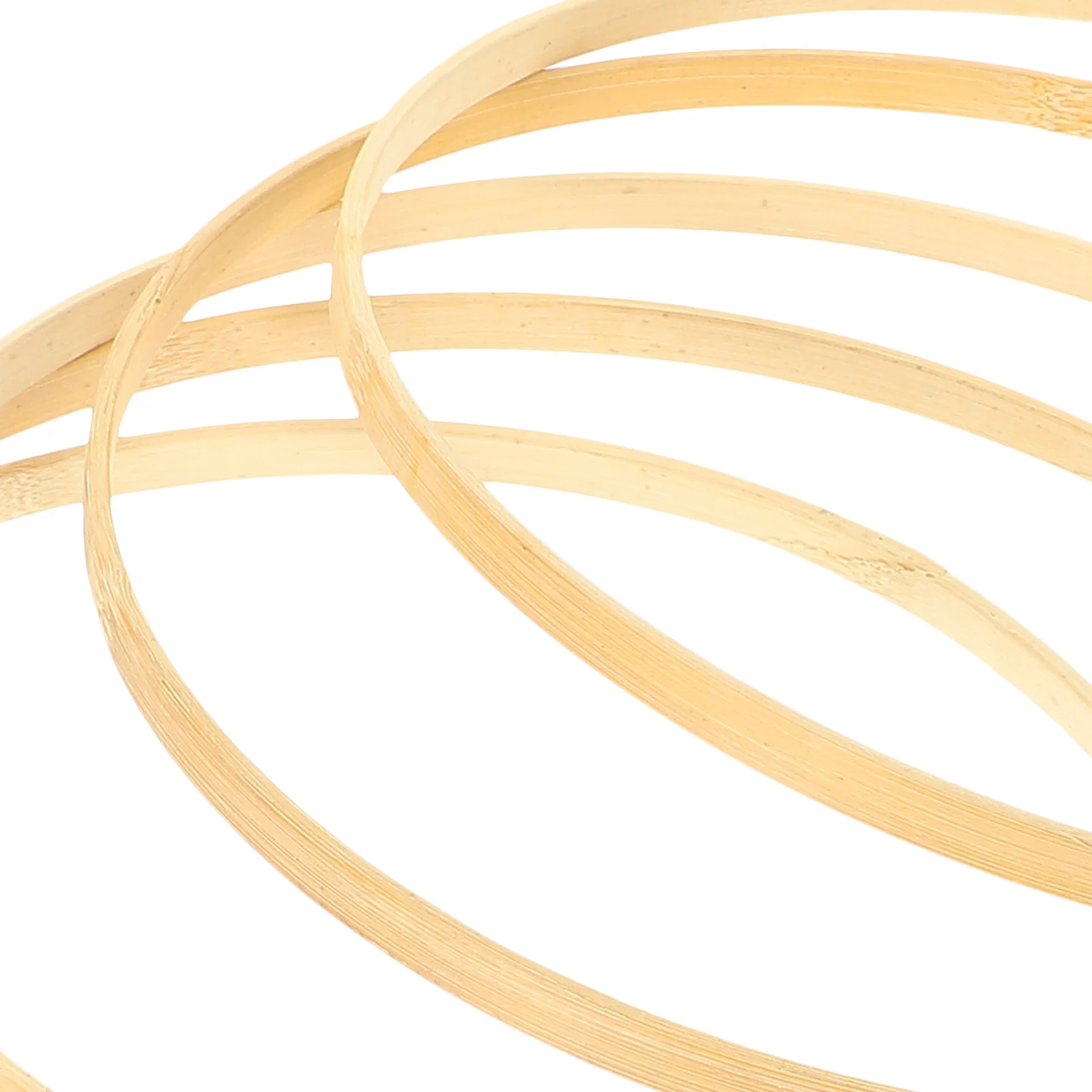 

5Pcs Bamboo Circles Wall Decoration DIY Wreath Rings Hanging Plants Garland Frames Floral Making Craft Supplies