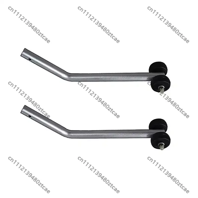 Anti Tip Caster Wheel With Aluminum Bracket PVC Wheel For Electric Mobility Scooter Anti Roll Parts