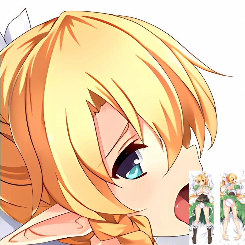 

Terraria Leafa Alice Synthesis Anime Dakimakura Pillowcase Double-sided Print Hugging Body Pillow Cover Case Dropshipping