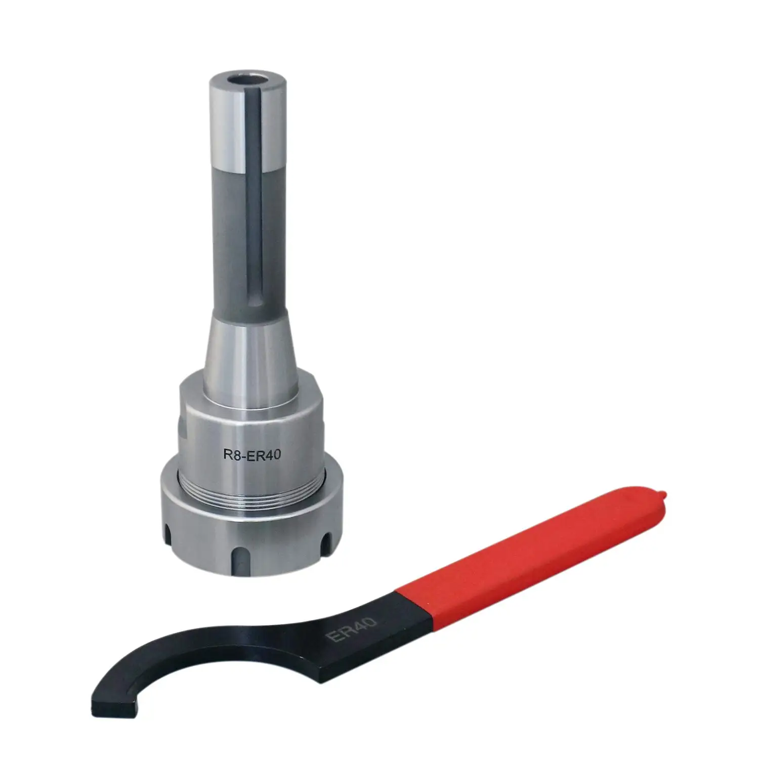 Juego de pinzas 15Psc Er40 Plus, 1 unidad, soporte de vástago R8 Bridgeport y Caja de Regalos de llave, herramientas manuales, dispositivos de sujeción de trabajo para mejorar el hogar