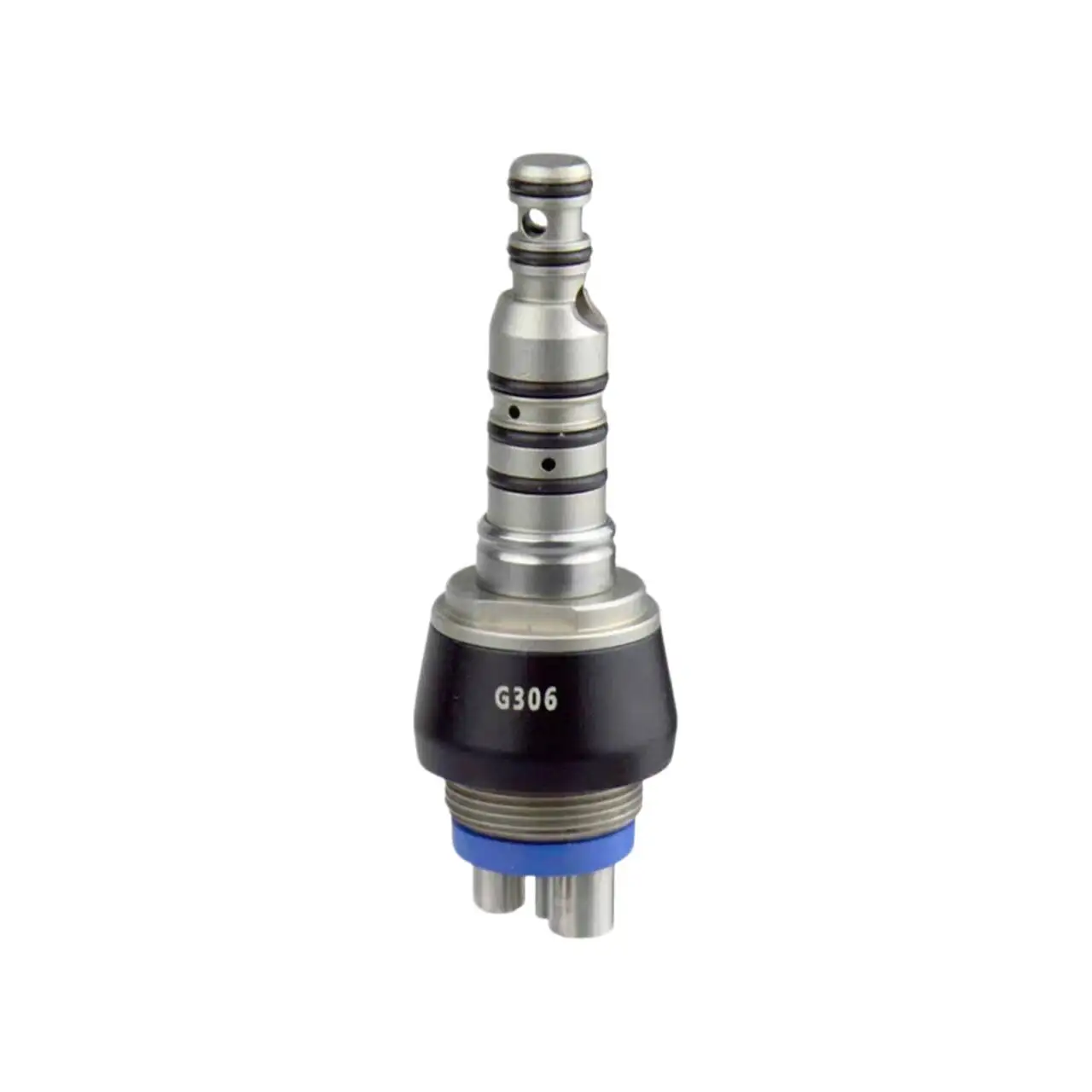 Dental 4 Holes Quick Coupling No Bulb Connector For Kavo High Speed Air Turbine Handpiece Adapter Dental Hand Piece Replacement