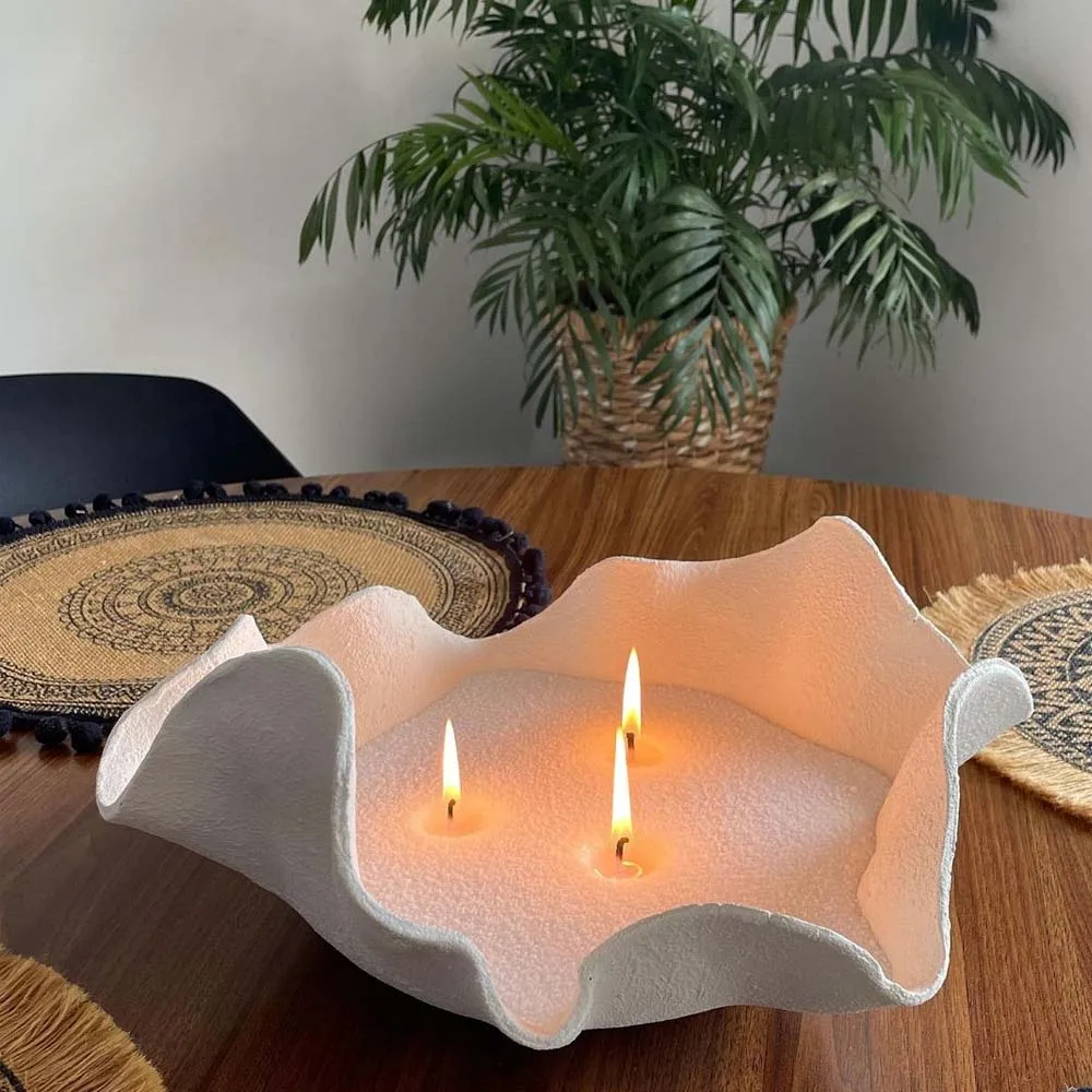 Vela de arena con mechas, arena de cera recargable, arena de vela DIY para hacer velas, decoración del hogar, boda, Halloween, Navidad, fiesta