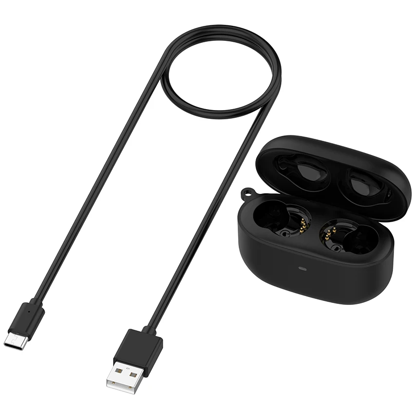 

1 шт. магнитный чехол для зарядки, зарядное устройство + кабель для Sony LinkBuds S, беспроводной Bluetooth-наушник, зарядное устройство, аксессуары