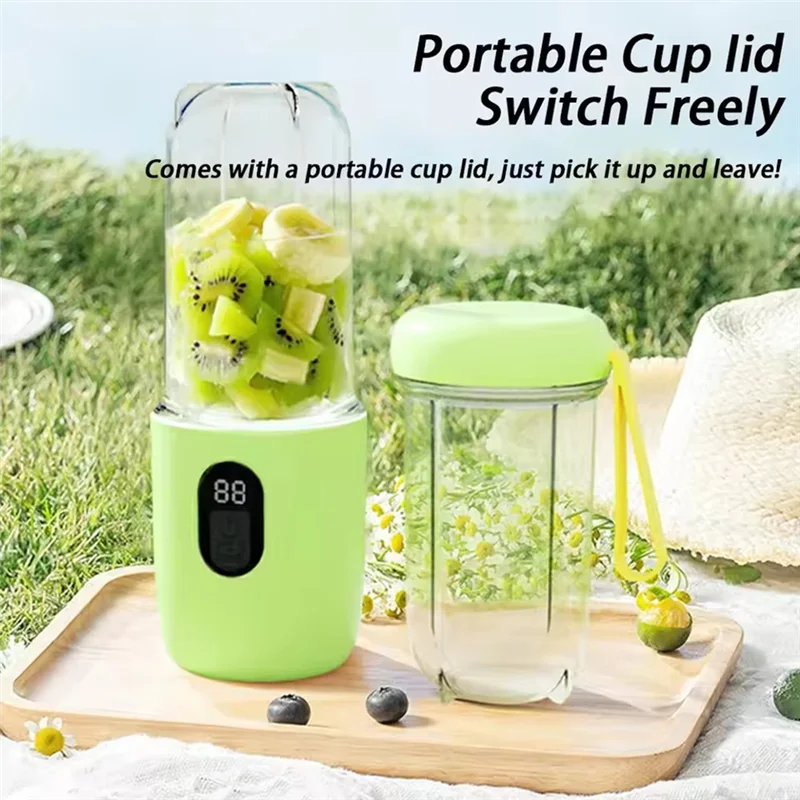 AB11-gobelet de presse-agrumes multifonctionnel, chargement USB, multifonctionnel pour les voyages en plein air