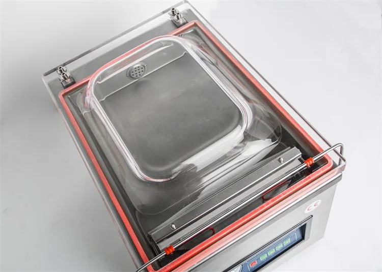 High Quality Vacuum Packaging Machine Food Commercial Table Type Single Chamber Vacuum Sealing Machine