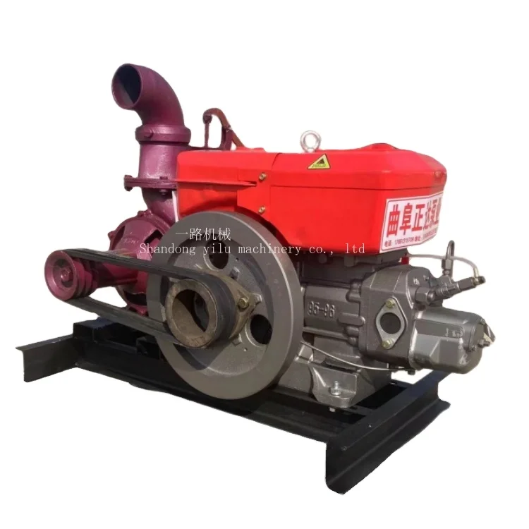 

Single cylinder di esel pump 4 inch large flow centrifugal