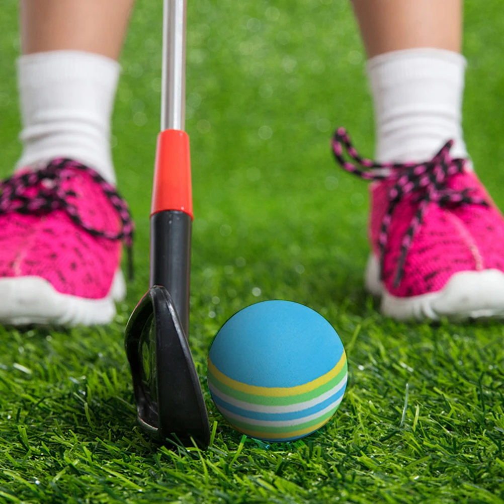 

10pcs Practice For Cats Dog Bulk Eva Soft Golf Ball Indoor Training Colorful Pet Activity Interactive Cat Mini Sponge Balls