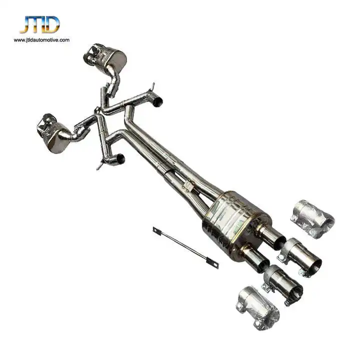 Prestaties 304SS Rvs Turbo Catback Uitlaat Voor Porsche Panamera 3.6 4.8 970.1 2014-2016 3.0L