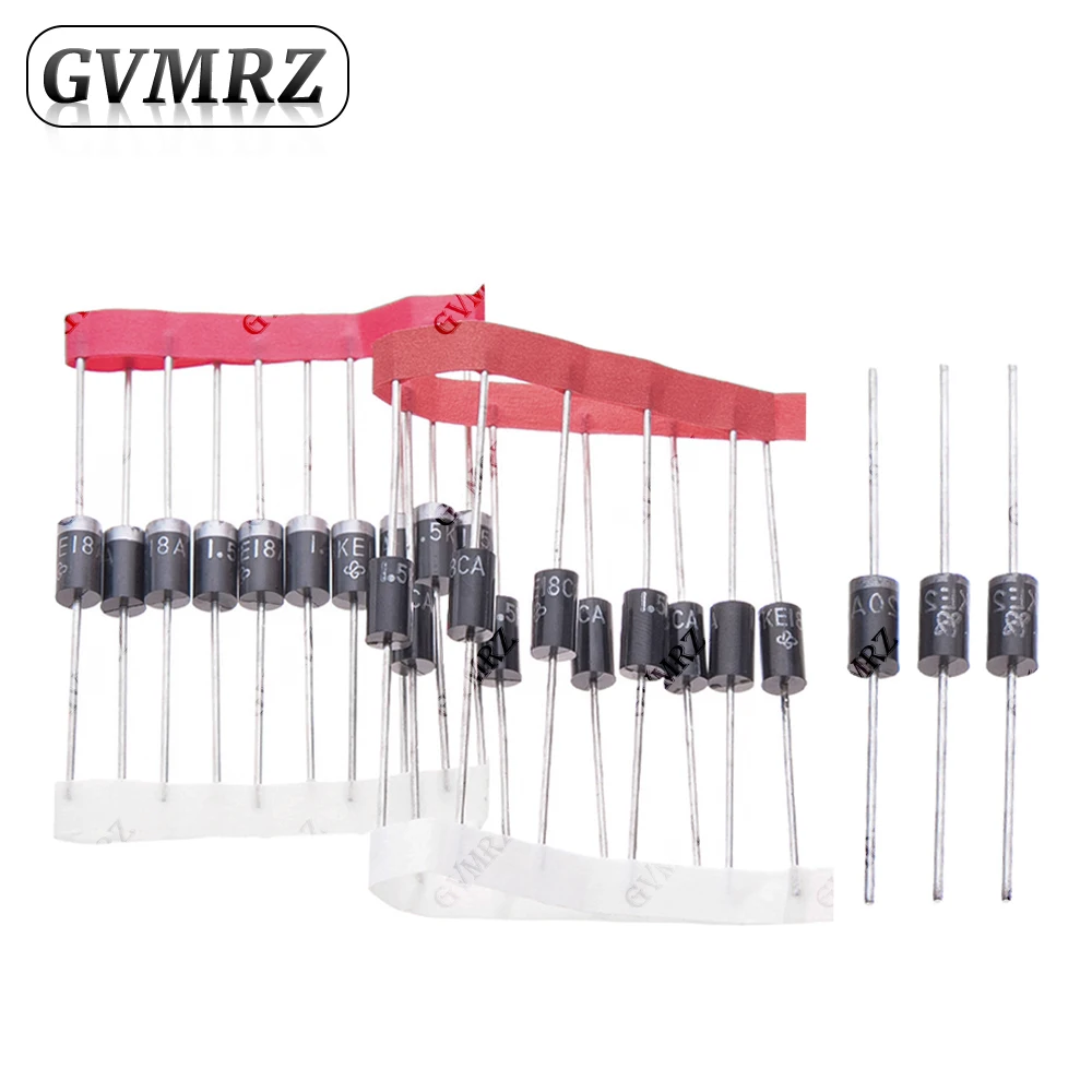 1.5KE18CA 1.5KE400CA 33A 36A 39A TVS-Diode 1.5KE-Serie Dioden-Kit 6.8A 12A 15A 20A 24A 27A 30A 51A 75A