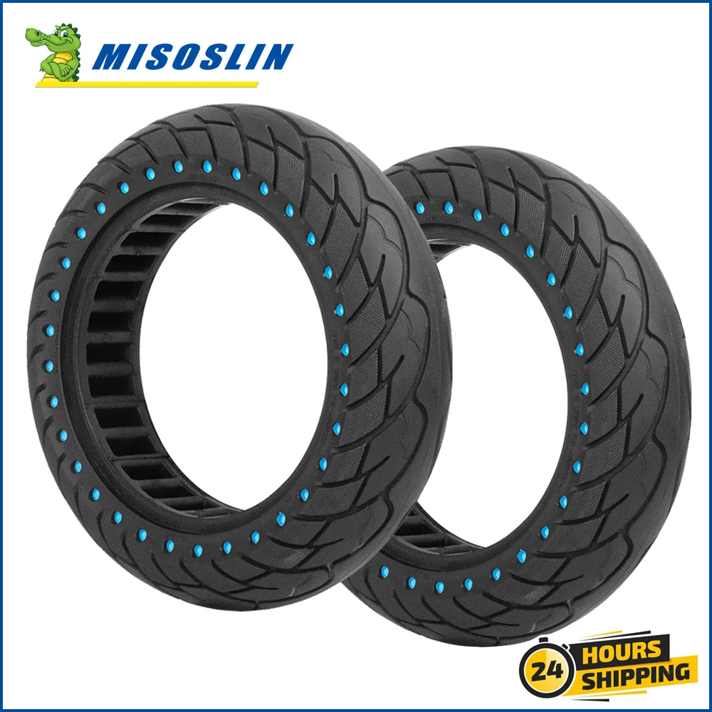 

Solid Tire For Ninebot Max G30 G30D Electric Scooter 60/70-6.5 Honeycomb Tires 10x2.50 Front / Rear Wheel Explosion-Proof Tyre