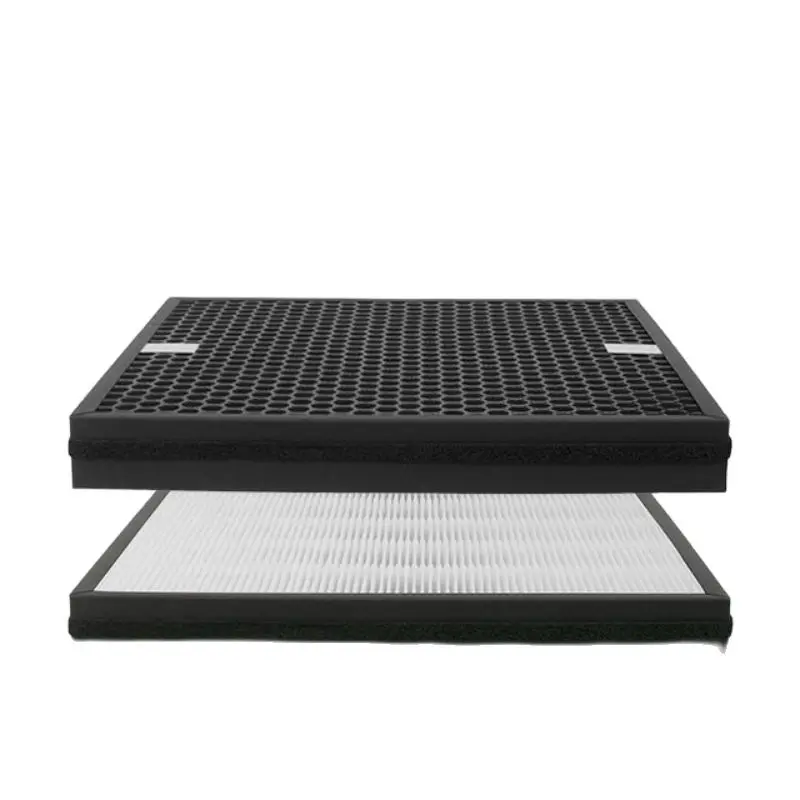 Custom Made Combine Filter for AIC XJ-4000 HEPA and Activated Carbon Composite Filter Air Purifier Parts 350*350*37mm