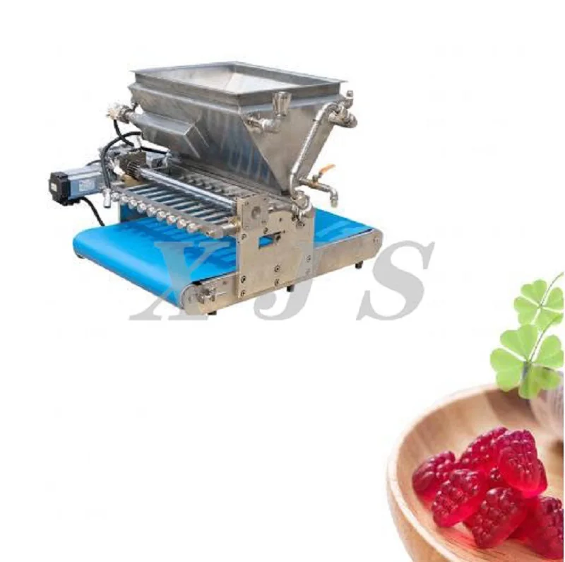 Small Start-up Desktop Style Factory Price Food Gummy Bears Depositor Machine Mini Gummy Candy Chocolate Fudge Pouring Machine