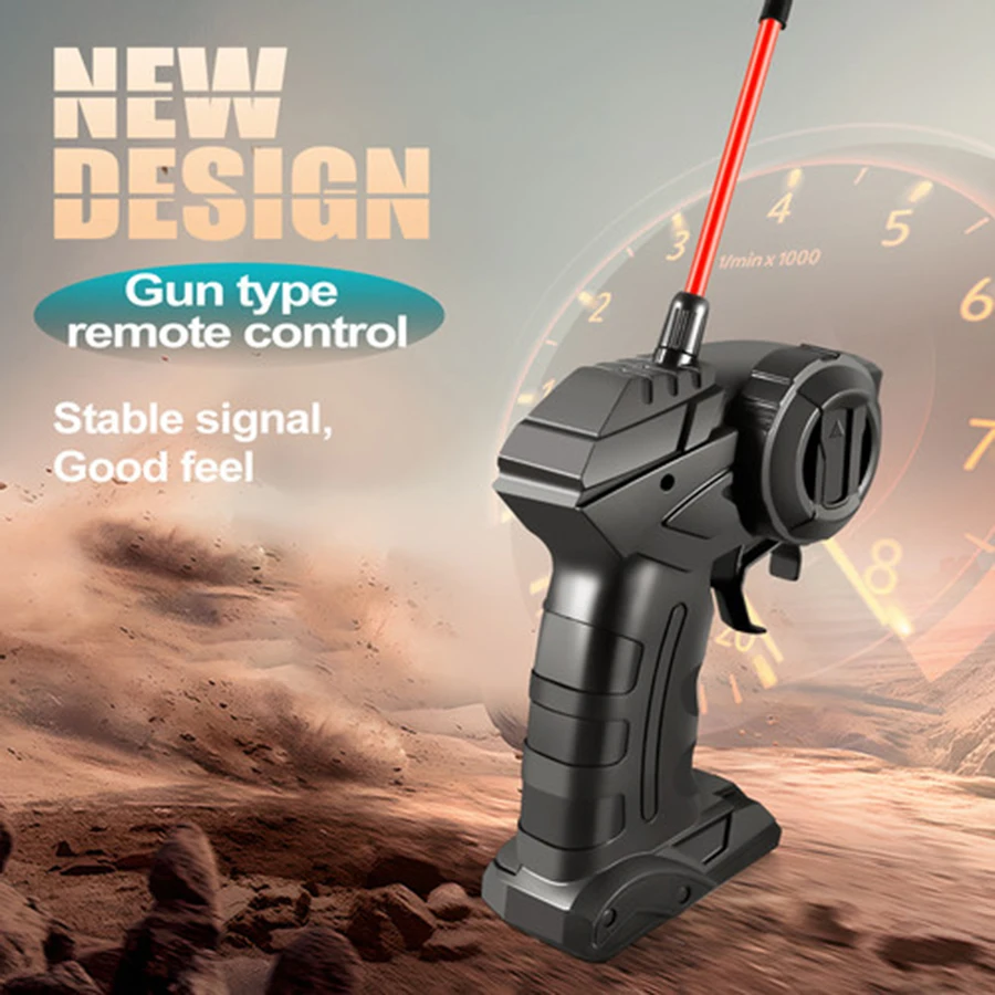 سيارة جديدة عالية السرعة 4WD تعمل بالتحكم عن بعد مع رذاذ وأضواء، نموذج تسلق الصخور على الطرق الوعرة - هدية مثالية للأولاد #5