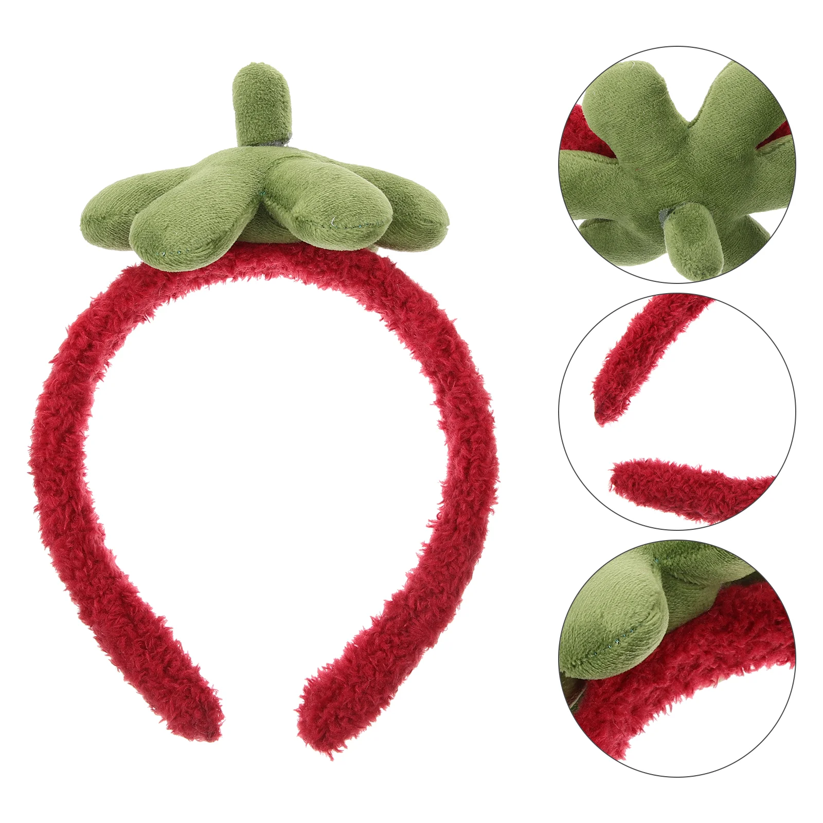 

Hair Band Strawberry Shampoo Strip Face Wash Headband Washing Spa for Cartoon Headbands Women's