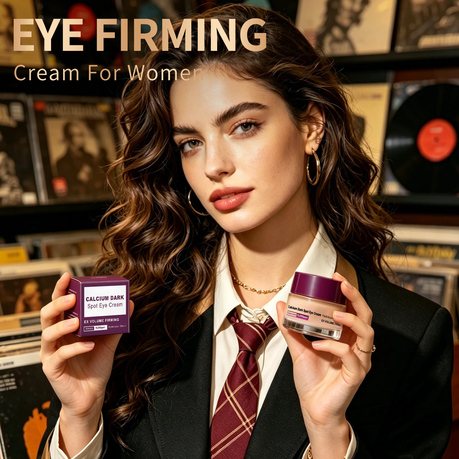 Eye Cream Remove Dark Circles Anti Swelling Brighten Skin Fade Fine Line For Bags Under Eye Firming Lifting Eye Creams For Women