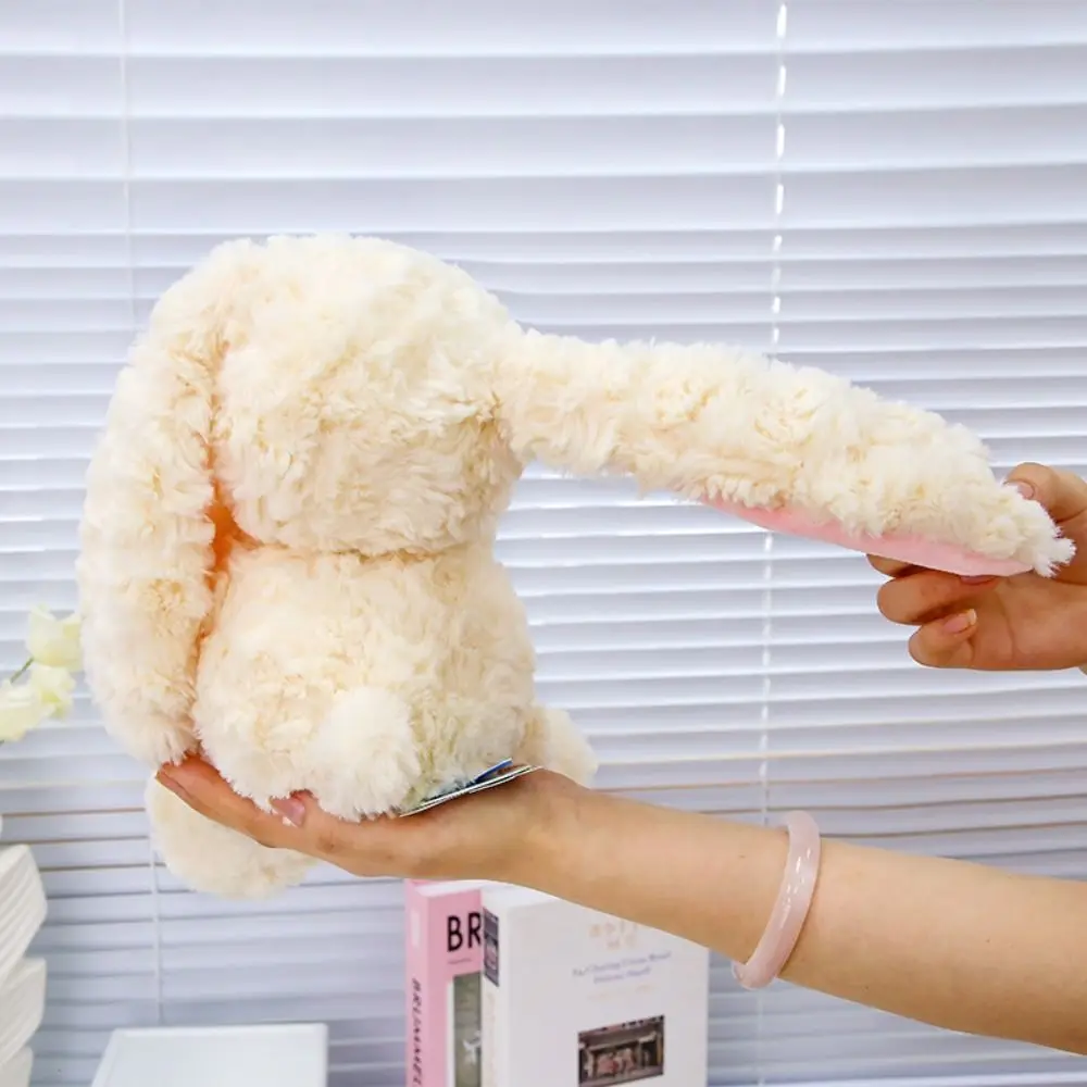 

Fluffy Rabbit Interactive Handmade Bunny Stuffed Soft Comfortable Parent Child Bear Stuffed Animals Birthday Parties