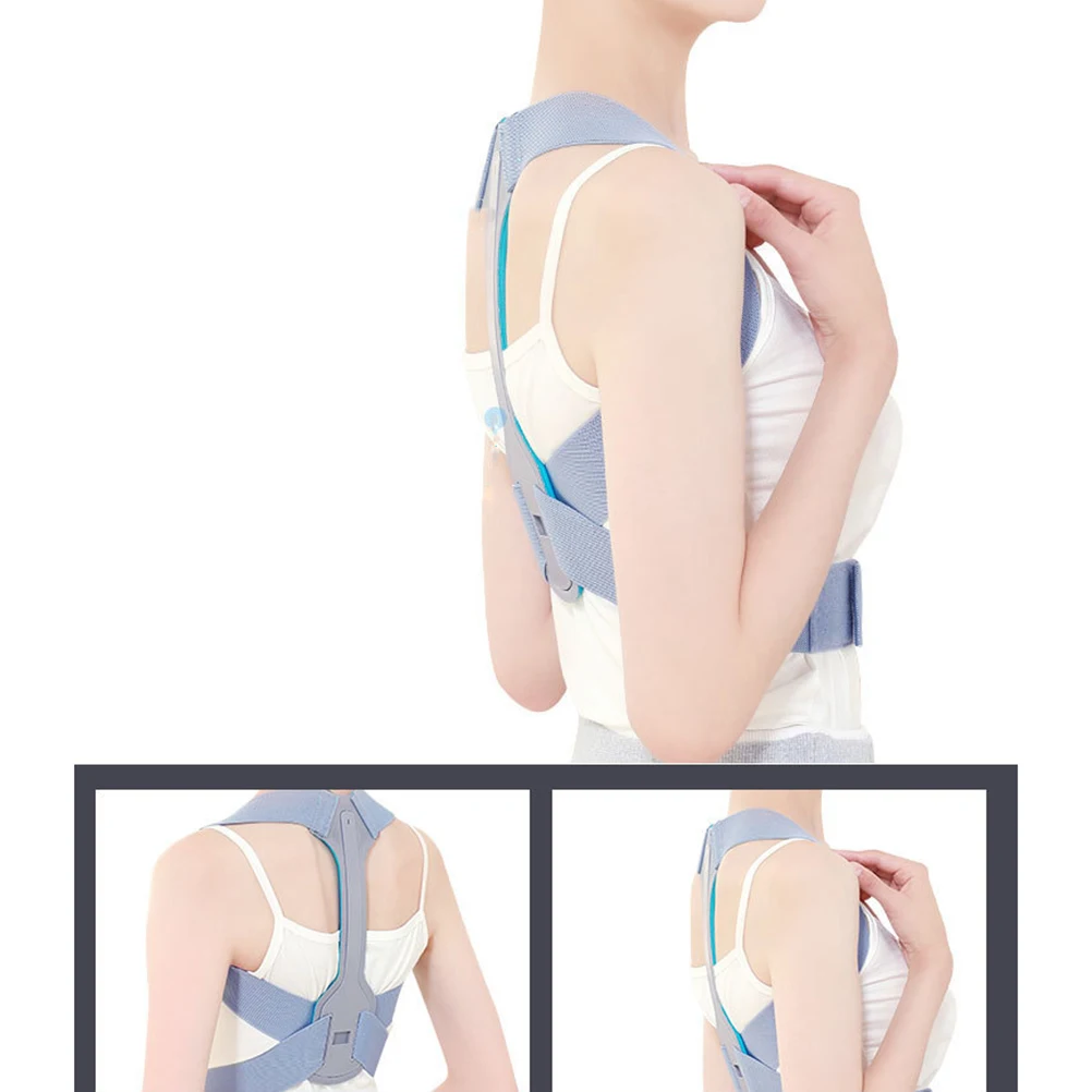 

Hunchback Corrector Posture Support Invisible Back Belt Adjustable for Women Men Sitting Walking Prevent Sagging Improve
