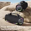 Bluetooth ZEALOT-S79を搭載したポータブルパーティースピーカー,24時間の自律性を備えたポータブルキャンプスピーカー,5.2 5