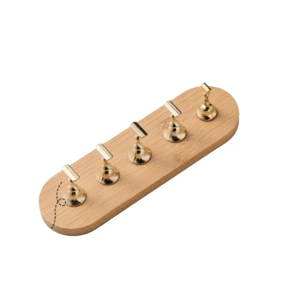 Nail Art Practice Magnetic Nail Holder INS Wooden False Nail Tip Holder Minimalist Nail Showing Nail Display Stand