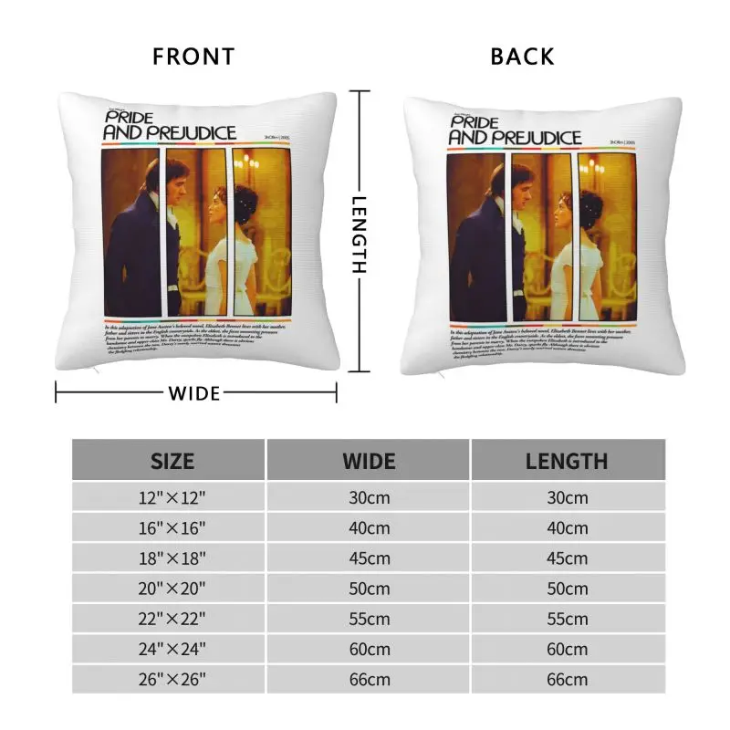 خمر فيلم فخر وتحامل رمي وسادة يغطي الديكور السيد دارسي الوسائد غطاء ل أريكة مربع البوليستر المخدة