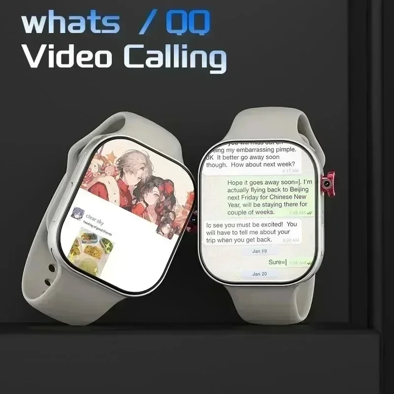 VP99Smartwatch 4G Amoled شاشة ساعة ذكية مع 180 °   كاميرا دوارة Global Talk GPS WIFI Sim فتحة بطاقة Sim ساعة رياضية