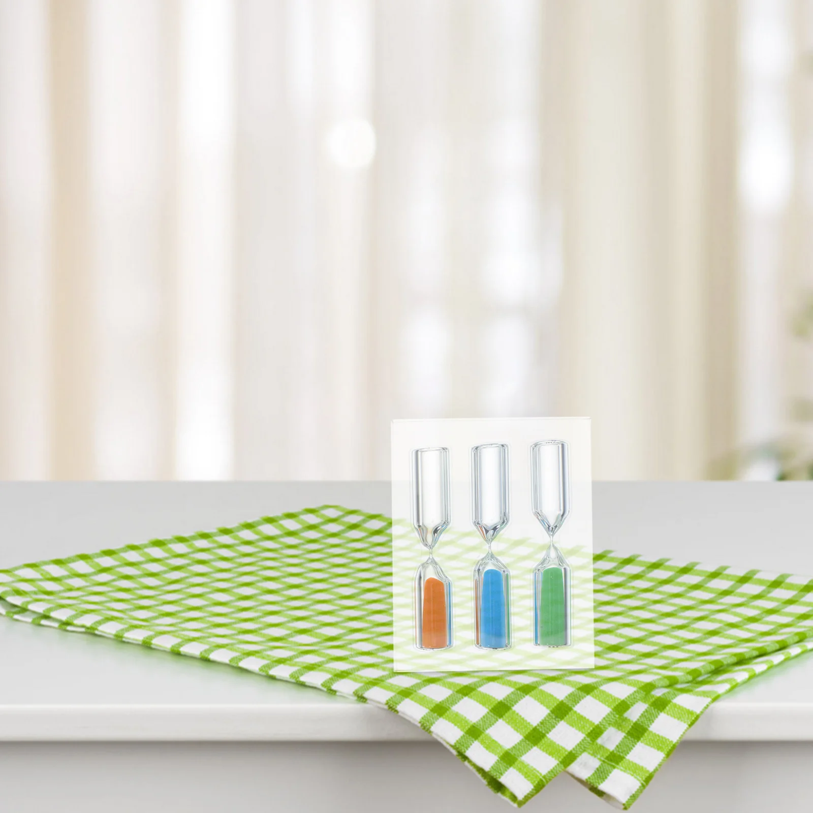 

Pcs Acrylic Sand Timer 3 4 5 Minutes Transparent Colorful Hourglass For Kitchen Home Office Baking Cooking Games Classrooms 3 In