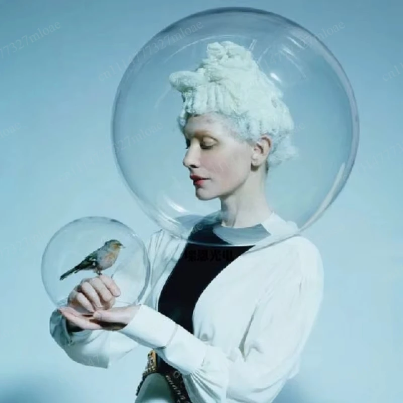 clear-acrylic-sphere-half-dome-head-cover-transparent-round-shooting-prop-portrait-photography-lamp-shade-photo-head-mask