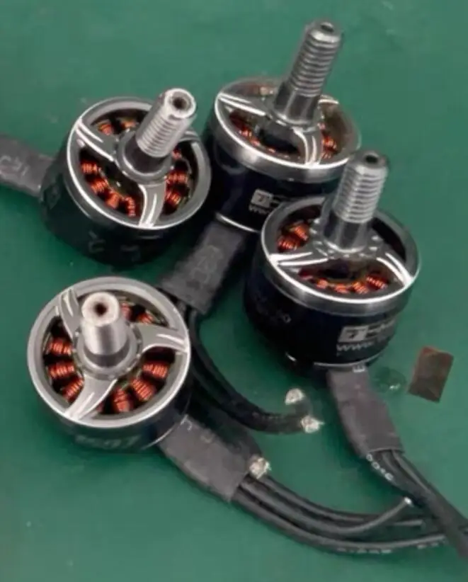 

90% new 4pcs T-Motor F1507 1507 2700KV 3-6S Brushless Motor 500-600G for Cinewhoop RC Drone FPV Racing