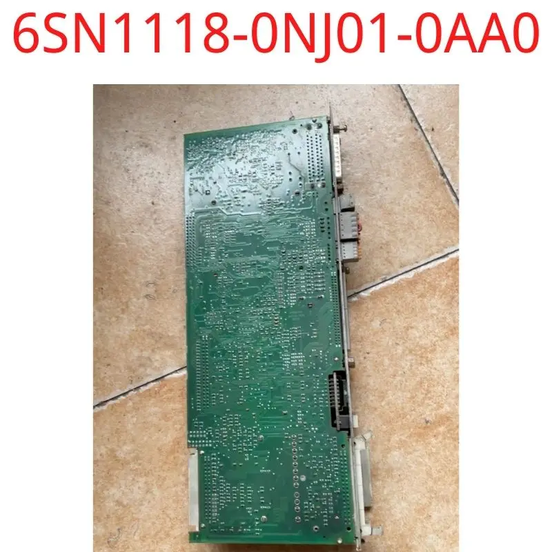 used 6SN1118-0NJ01-0AA0  SIMODRIVE 611 U HR 1-axis Control Unit resolver speed/torque setpoint expandable by  test ok