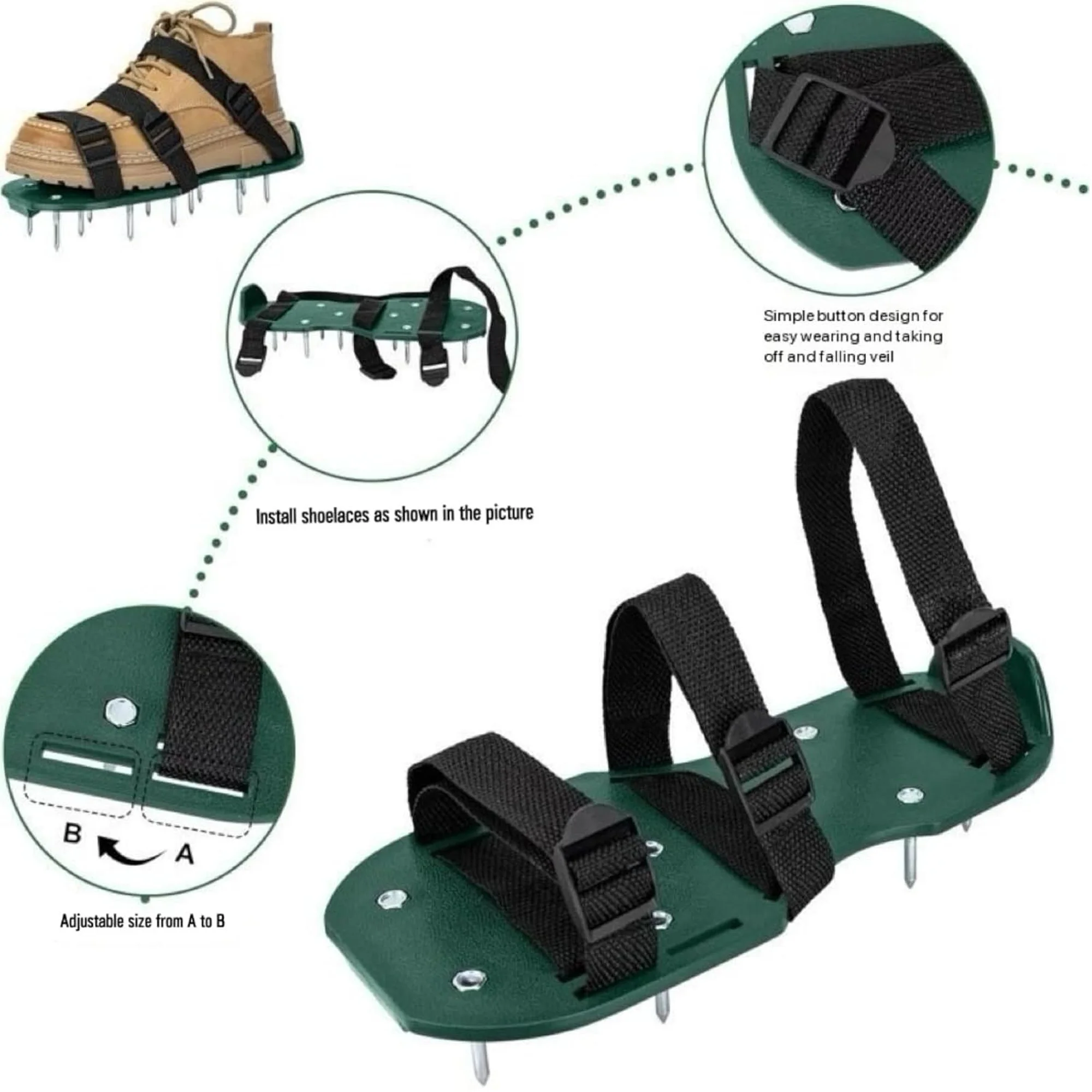 Thumbnail 3 - #25 Latest Lawn Aerator Shoes Offers