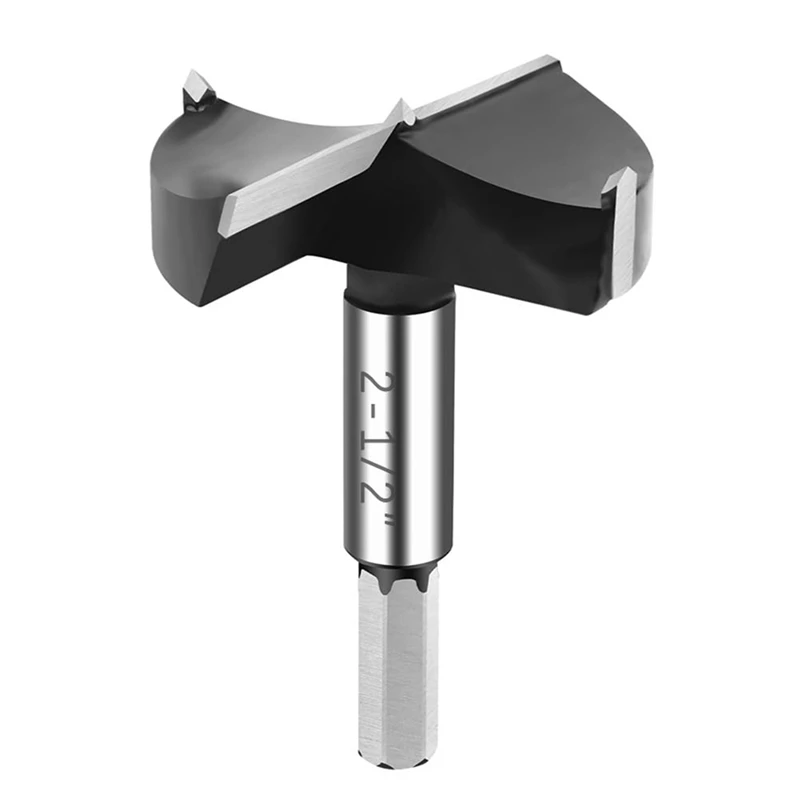 

AA21-2-1/2 Inch Carbide Drill Bit, Carbide Drill Bit For Hardwood, Woodworking Drill Bit For Wood Plywood Plastic