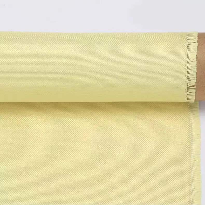 

1100D 200gsm Yellow Kevlar Fabric PARA-ARAMID SYNTHETIC Aramid fiber Cloth plain