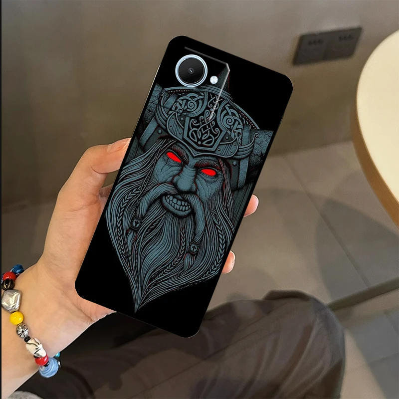 Odin Slavic Gods Case For Realme GT Neo 5 3 2 3T 2T 8 10 11 9 Pro Plus C21Y C11 C15 C25 C30 C31 C33 C35 C55