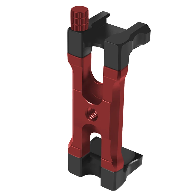 U كليب حامل هاتف قوة البنك حامل للتمديد 62-87 مللي متر المشبك الحذاء البارد جبل 1/4 "ARRI آيفون قفص كاميرا ترايبود قوس