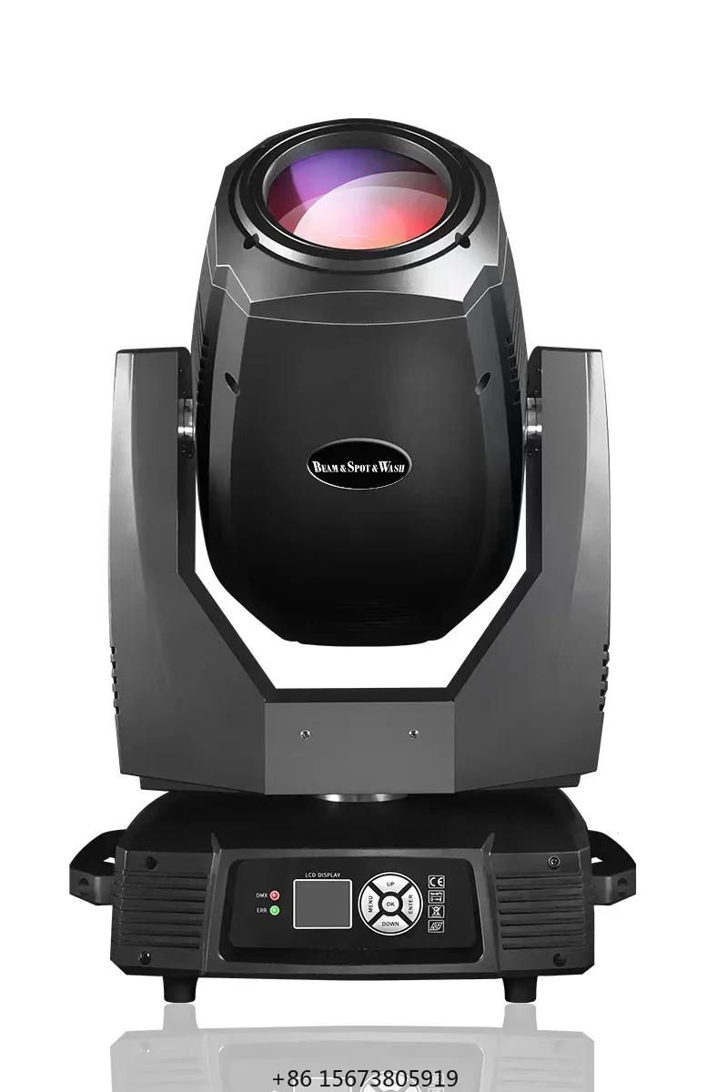 QSE  Pro Stage Light 380W 3-in-1 LED Gobo Beam Spot Moving Head Light Ra90 Disco Party DJ Wedding Lighting DMX512 Control