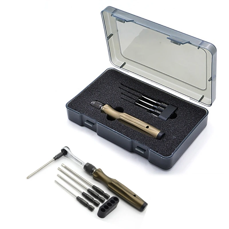 Tourne des tournevis à clé hexagonale d'outils en acier 1,5 / 2,0 / 2,5 / 3,0 mm kxre
