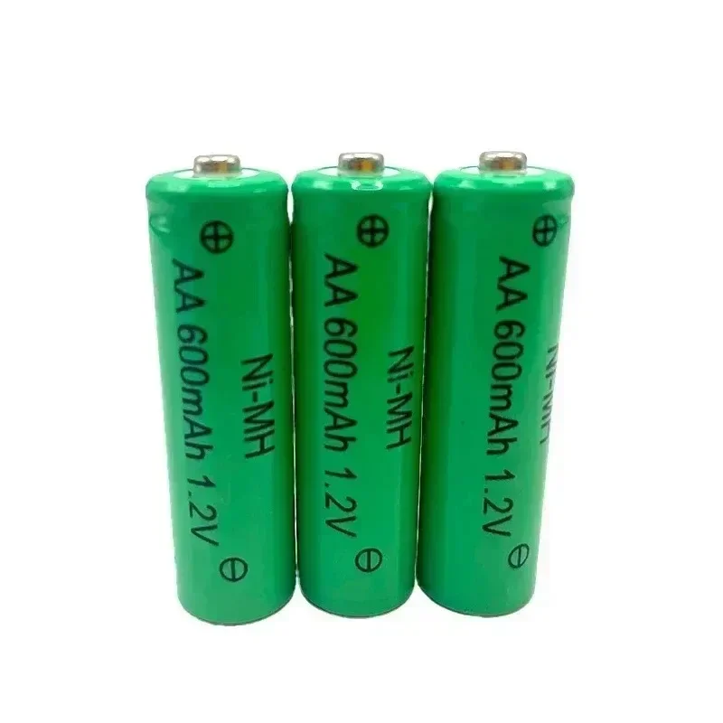 2024 New 1.2V AA Battery 600mAh Rechargeable Battery NI-MH 1.2V AA Batteries for Clocks Mice Computers Toys MP3/MP4 So On