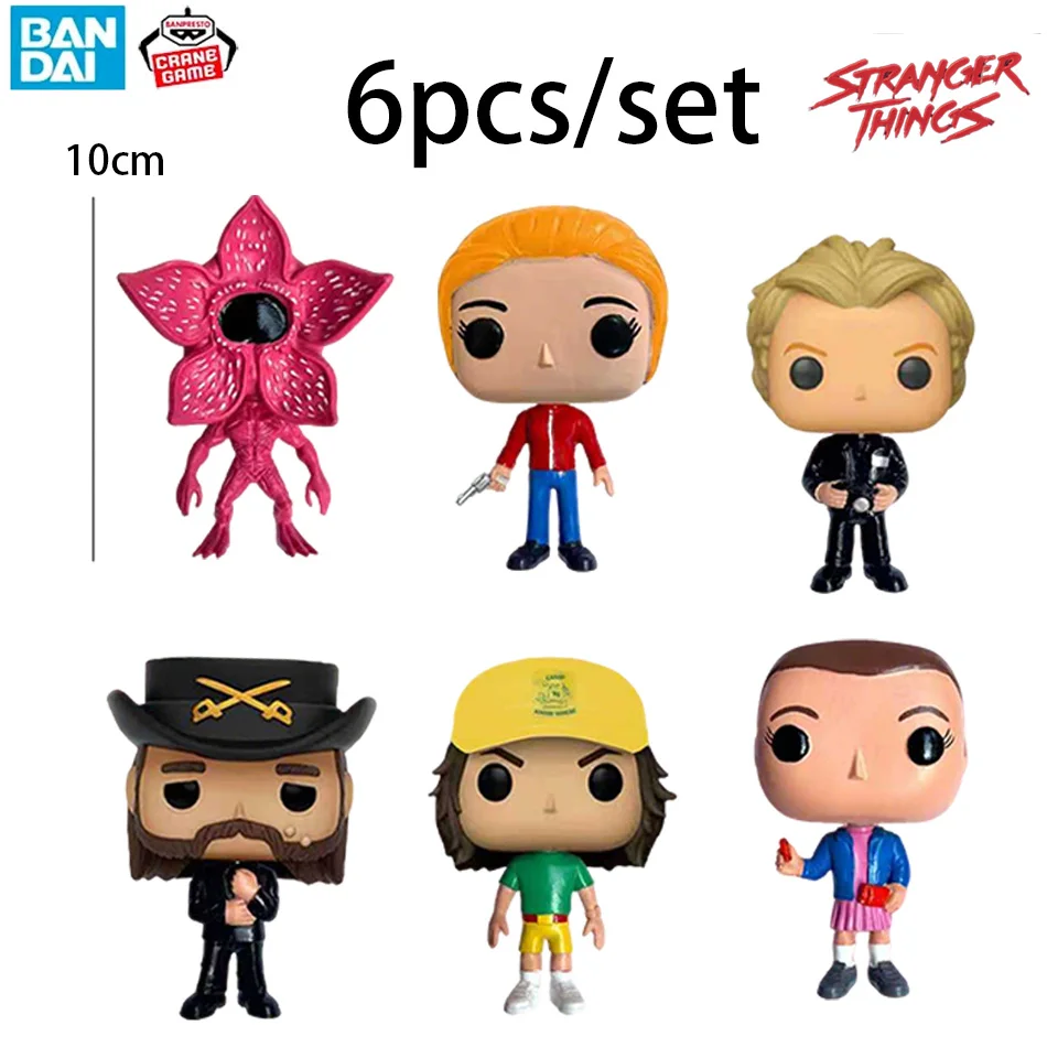 Anime Stranger Things Figuur Jane Ives/Will Byers/Mike Wheeler Action Figure Cosplay Vinyl ornament Figuren Speelgoed Nieuwjaarscadeau