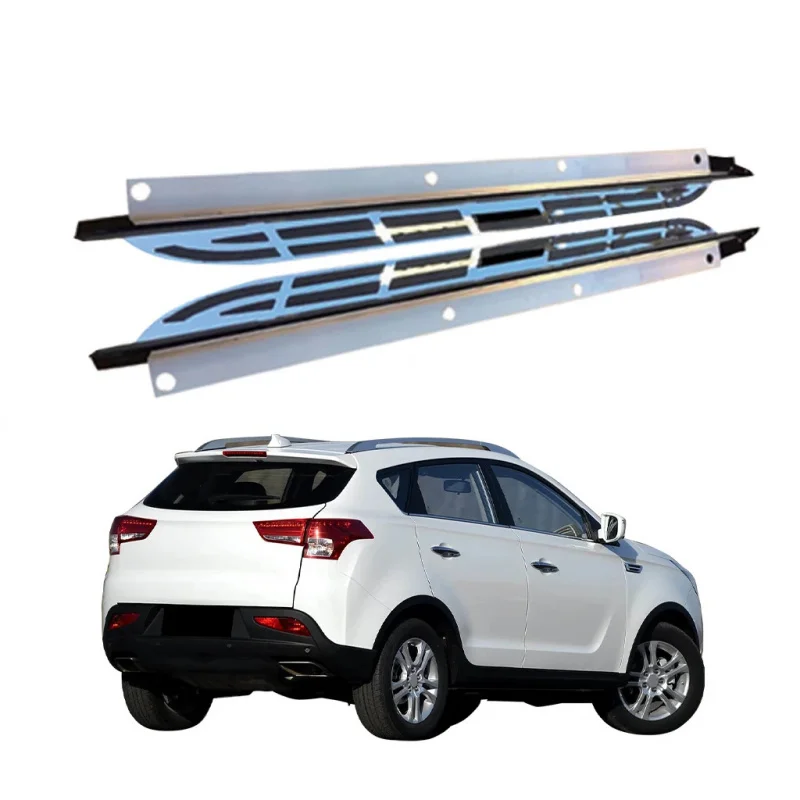 SKOUIO-AC7 OEM خطوة جانبية لملحقات تجديد Santa Fe SUV طقم الجسم بدواسة جانبية للوحة الجري #2