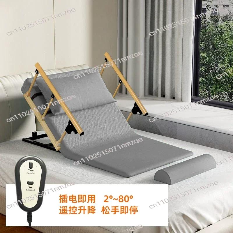 Elderly Mobile Nursing Equipment Automatic Bed Lifting Assist Electric Mattress Lifter, Adjustable Back Support Lifter