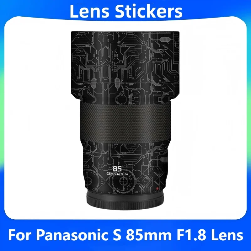 

Для Panasonic S 85 мм F1.8 наклейка на объектив камеры с защитой от царапин, защитная пленка для тела, защитная пленка для кожи