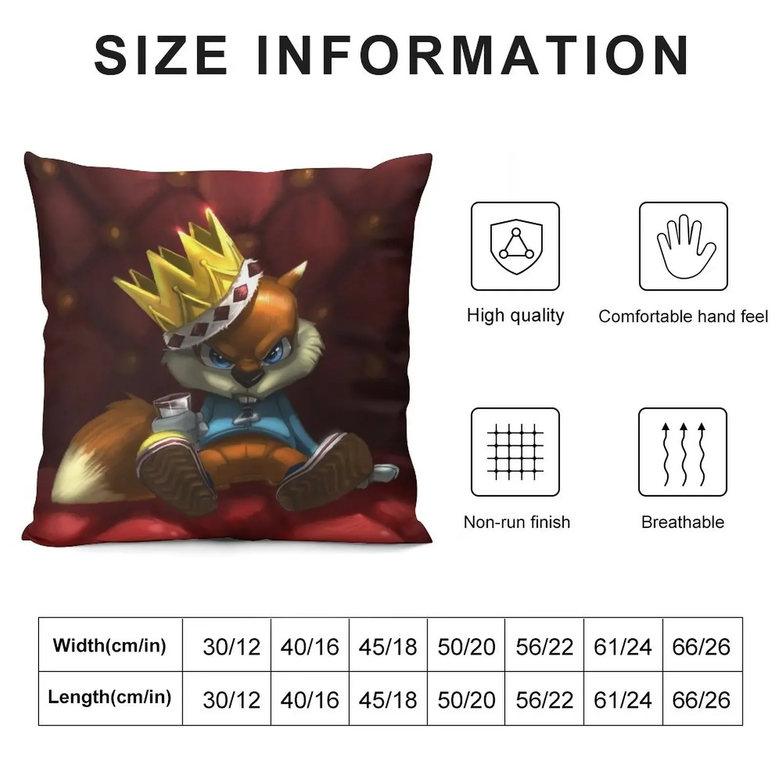 Conker Throw Pillow christmas pillow case Sofas Covers Pillow Decor