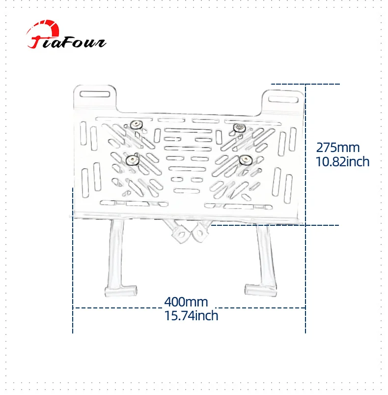 FIT For XTZ700 Tenere 700 Tenere 700 Rally 2019-2022 Motorcycle Suitcase Luggage Carrier Board Shelf Rear Tail Rack Rear Shelf